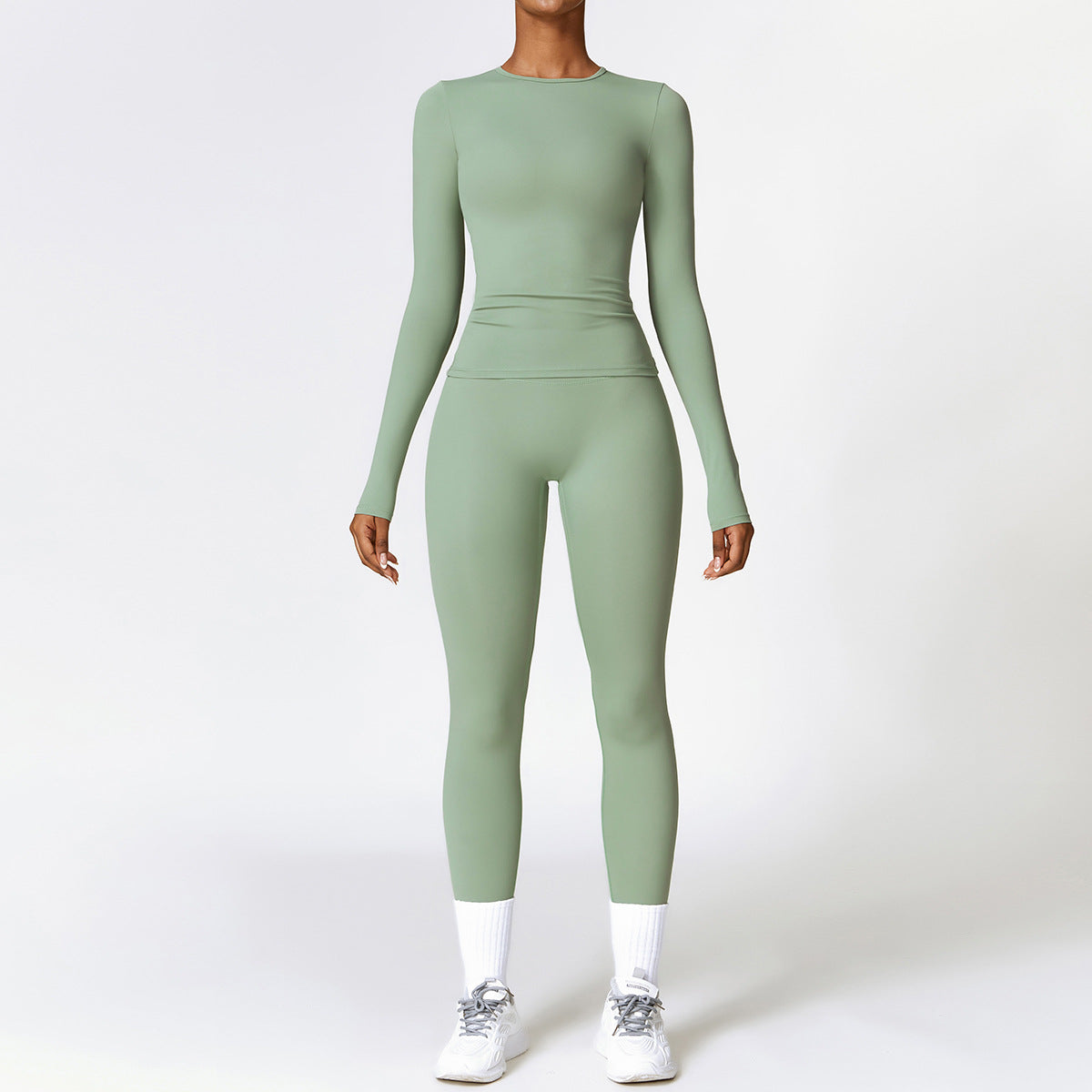 Quick-Drying Yoga Suit | Fitness Tracksuit With High Waist Leggings & Breathable Sportswear