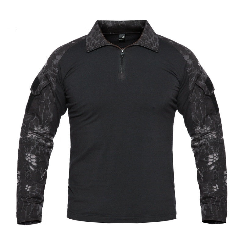 Tactical Outdoor T-Shirt - Quick Dry Summer Shirt With Breathable Fabric