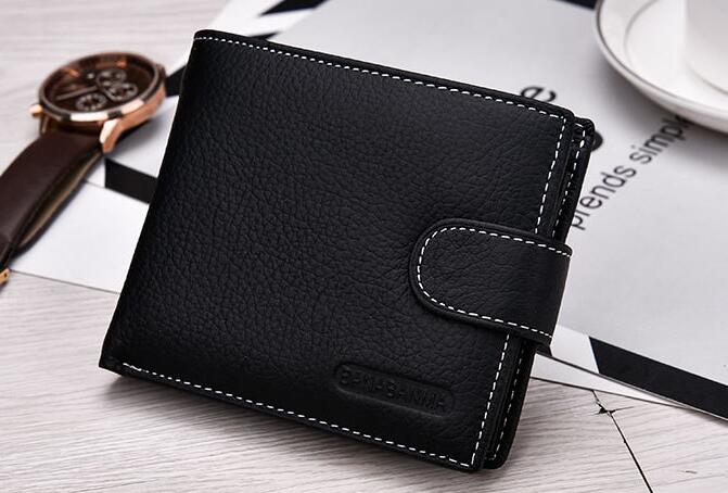 Men Leather Wallet | Genuine Compact Short Leather Wallet For Men