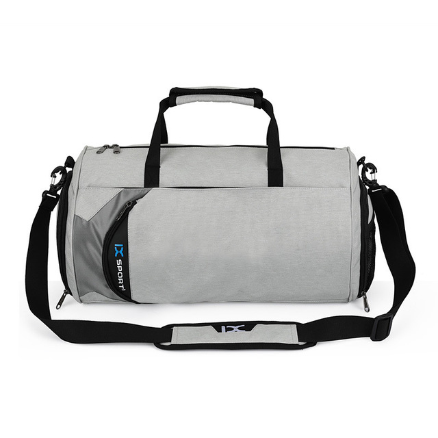 Men Sports Bags – Waterproof Training Gym Bag With Trolley Strap
