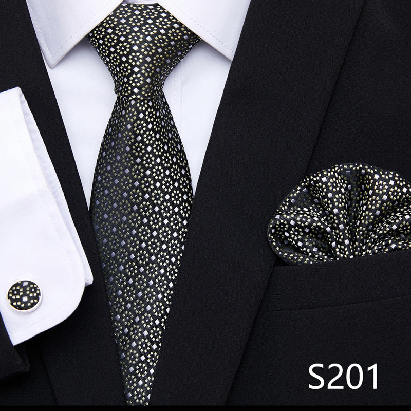 Men's Patterned Ties | European Style Neckwear Set With Silk Patterns