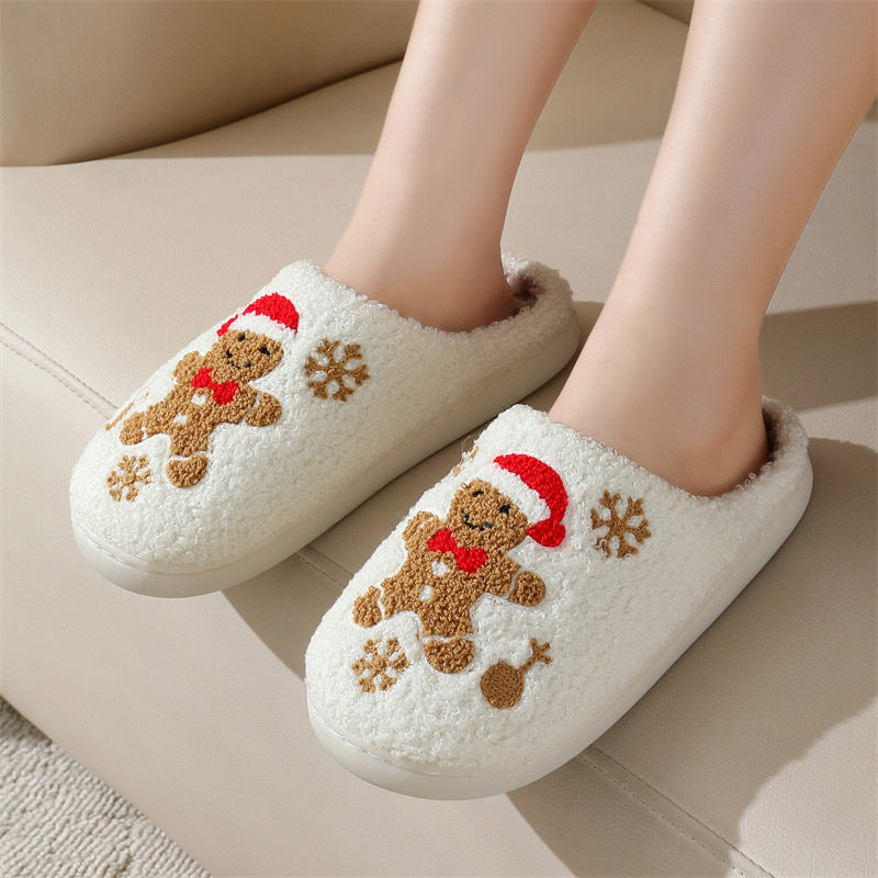 Winter Fuzzy Slippers – Cozy Non Slip Indoor House Shoes With Plush Sole