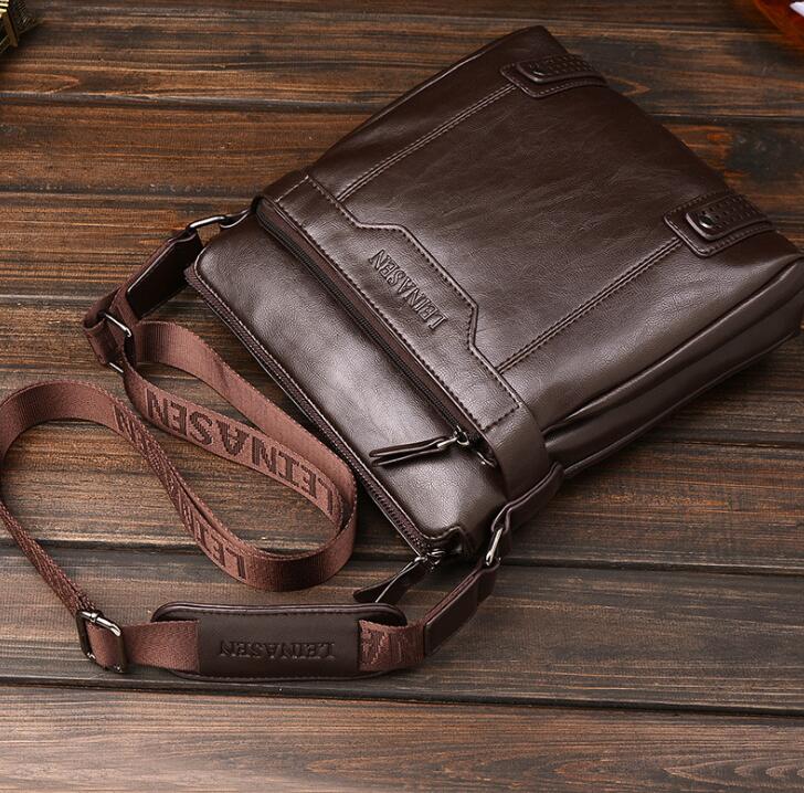 Men Messenger Bags | Soft Polyester Lining | Zipper Closure Shoulder Bag