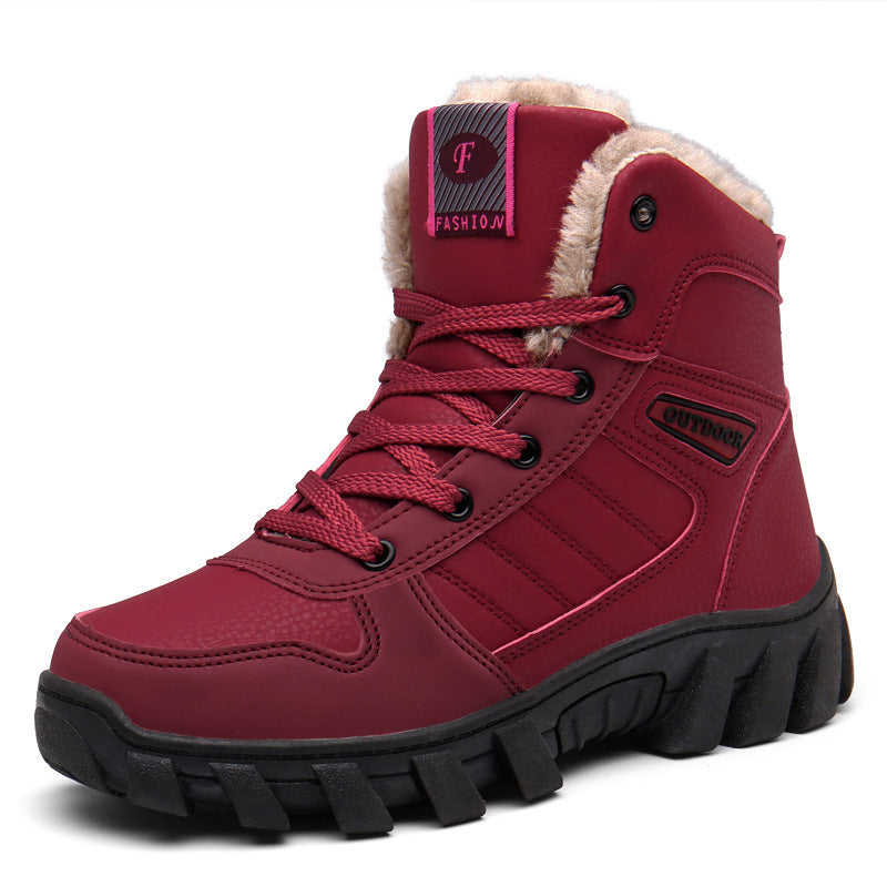 Couple Snow Boots – Durable Winter Boots With Rubber Sole Grip