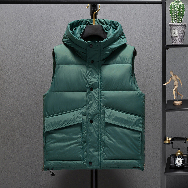 Men's Down Vest | Lightweight Winter Jacket | Casual Outdoor Waistcoat