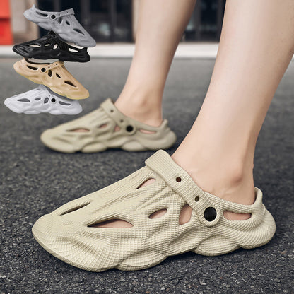 Men's Summer Beach Shoes | EVA Sole Lightweight Water Shoes | Comfortable Slip-On Footwear