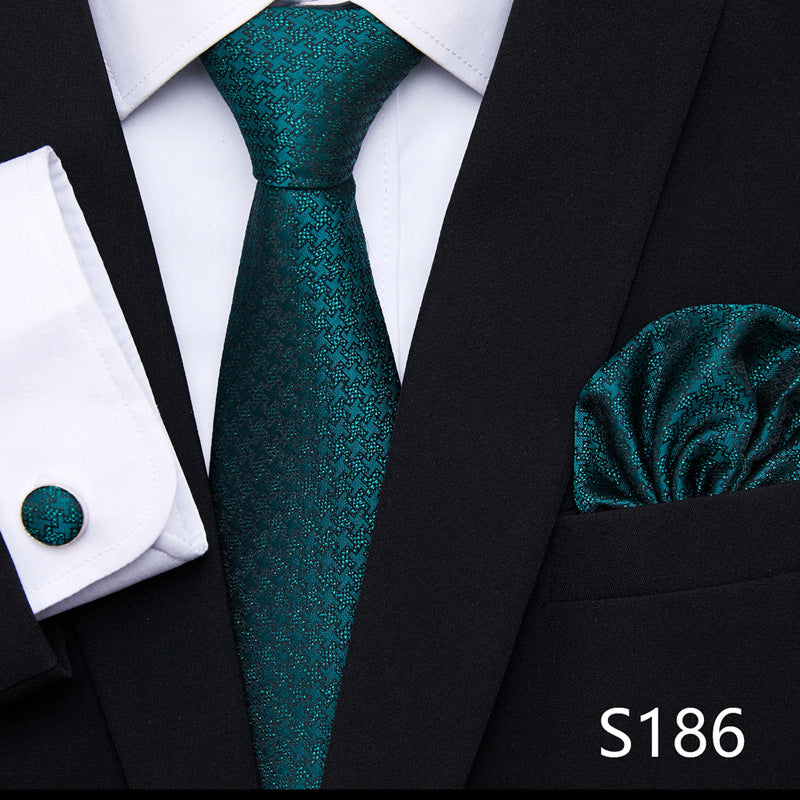 Men's Patterned Ties | European Style Neckwear Set With Silk Patterns