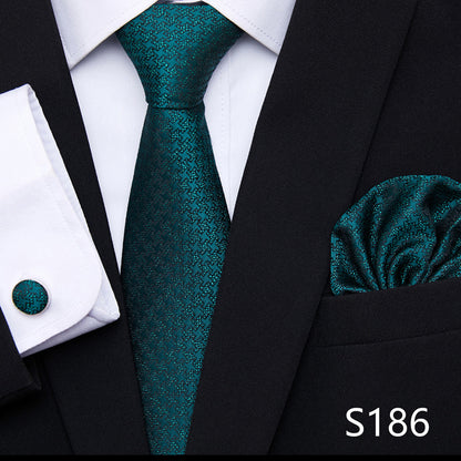 Men's Patterned Ties | European Style Neckwear Set With Silk Patterns
