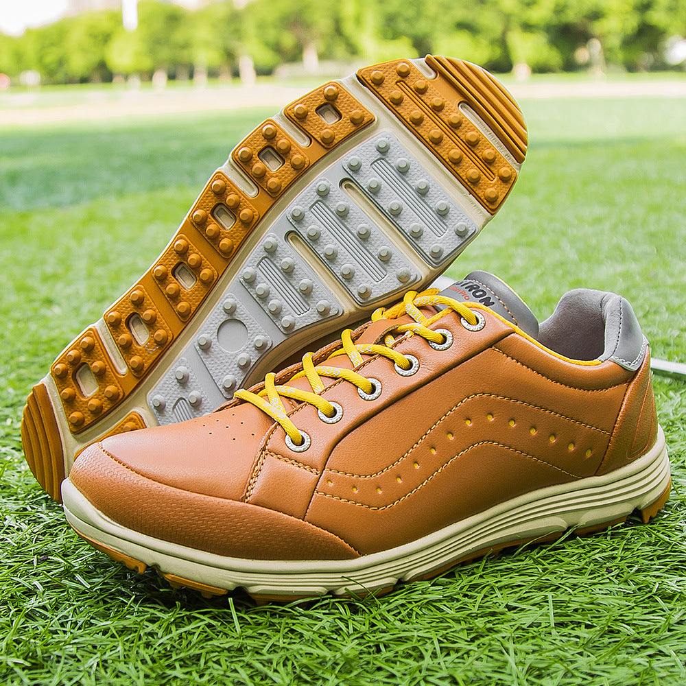 Nail Free Golf Shoes – Lightweight Waterproof Men Golf Footwear Spikeless Design