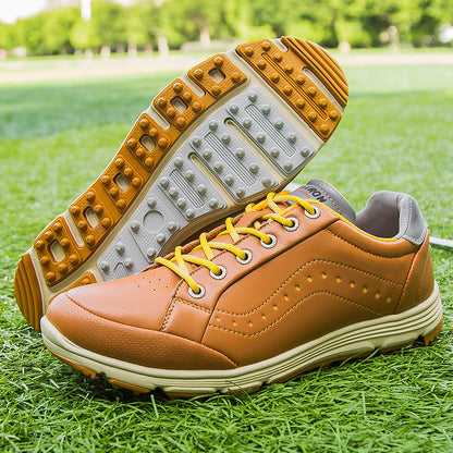 Nail Free Golf Shoes – Lightweight Waterproof Men Golf Footwear Spikeless Design