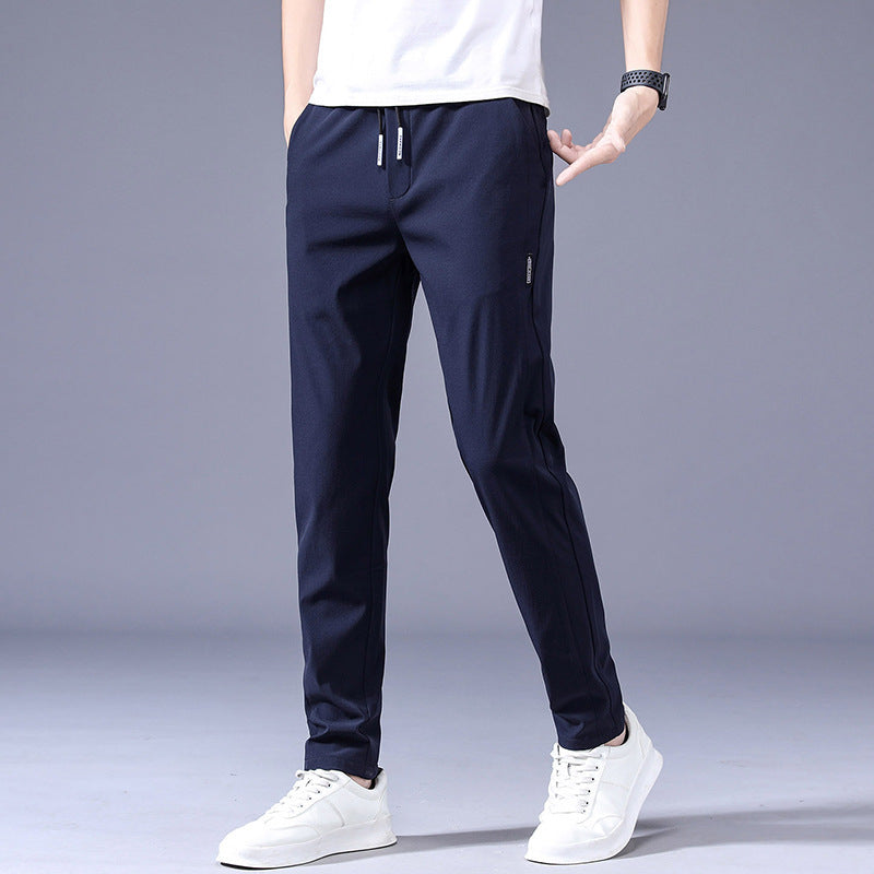 Drawstring Trousers | Casual Pants | Loose Straight Fit Korean Style Sweatpants