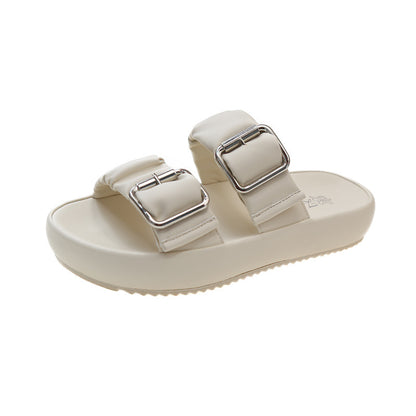 Women's Summer Slippers | Thick Sole Non Slip Slippers | Breathable Casual Shoes