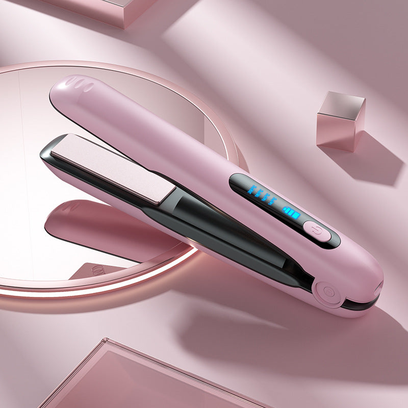 Wireless Hair Straightener - Portable Cordless Flat Iron With USB Rechargeable Battery