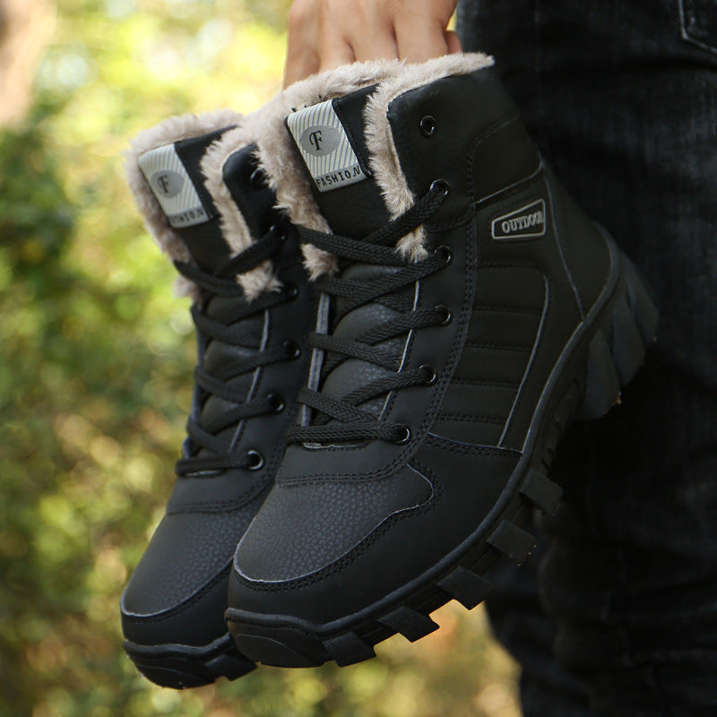 Couple Snow Boots – Durable Winter Boots With Rubber Sole Grip