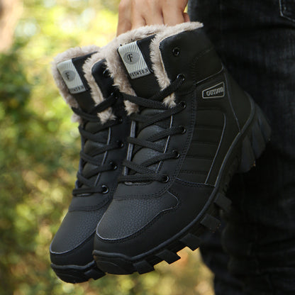 Couple Snow Boots – Durable Winter Boots With Rubber Sole Grip