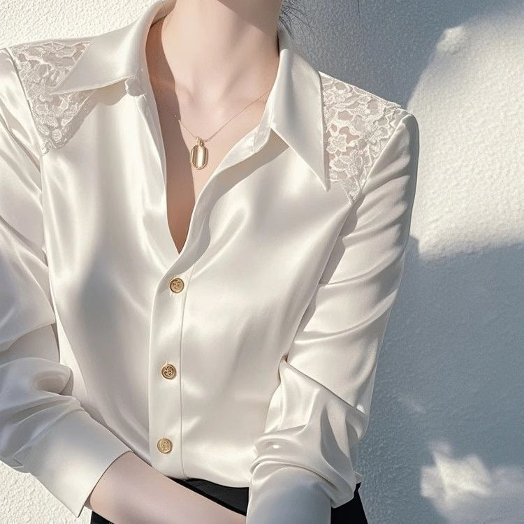 Light Luxury Fashion Elegant Basic Shirt