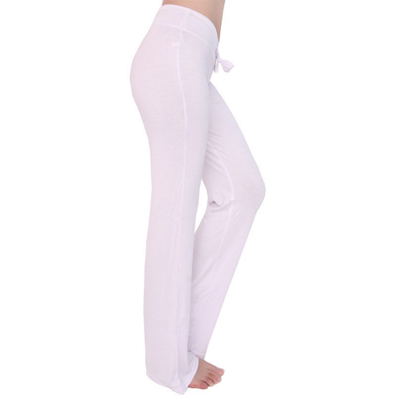 Yoga Pants - High Waist Women's Leggings | Modal Fabric Stretch Workout Pants