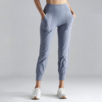 Fitness Capri Pants | Breathable Polyester Blend Fabric | Slim Fit Yoga Leggings