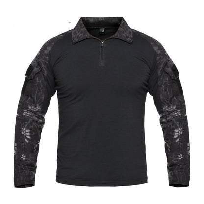 Tactical Outdoor T-Shirt - Quick Dry Summer Shirt With Breathable Fabric