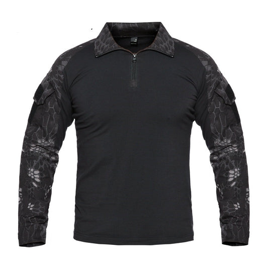 Tactical Outdoor T-Shirt - Quick Dry Summer Shirt With Breathable Fabric
