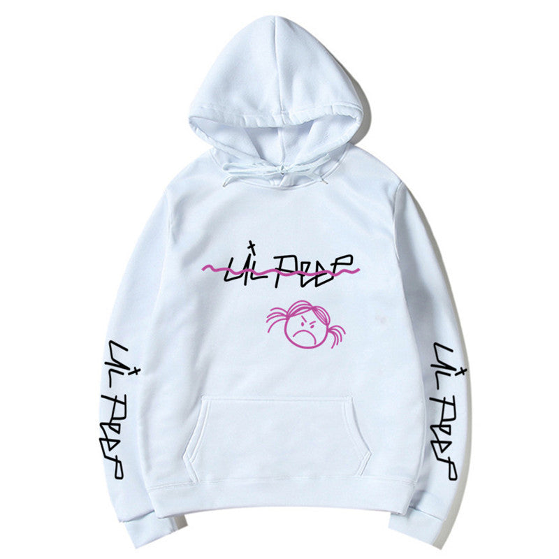Lil Peep Hoodies - Graphic Hooded Sweatshirt | Loose Fit Pullover Fleece