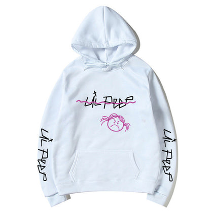 Lil Peep Hoodies - Graphic Hooded Sweatshirt | Loose Fit Pullover Fleece