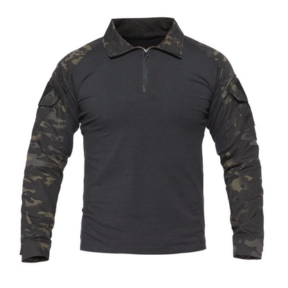 Tactical Outdoor T-Shirt - Quick Dry Summer Shirt With Breathable Fabric