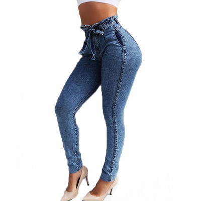 Fringed Jeans | Women's Cowboy Denim Pants | Comfortable Fit Plus Size