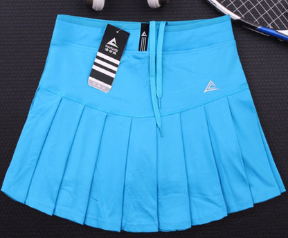 Girls Tennis Skirts With Safety Shorts | Quick Dry Women Badminton Skirt