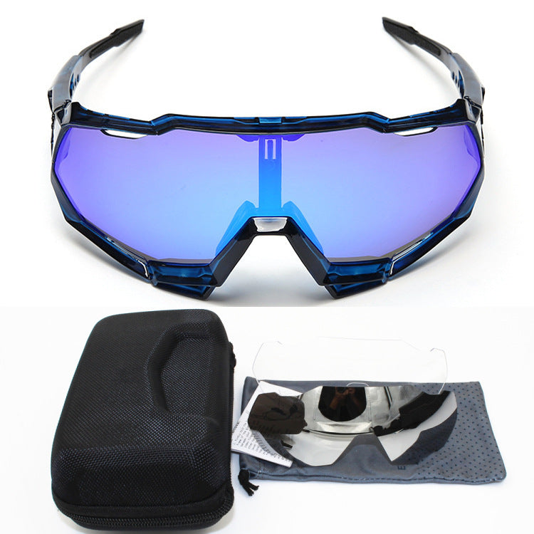 Bicycle Riding Glasses – Lightweight Sports Sunglasses With Interchangeable Lenses