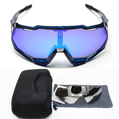 Bicycle Riding Glasses – Lightweight Sports Sunglasses With Interchangeable Lenses