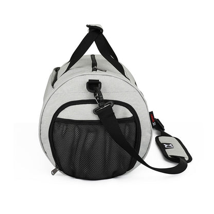 Men Sports Bags – Waterproof Training Gym Bag With Trolley Strap