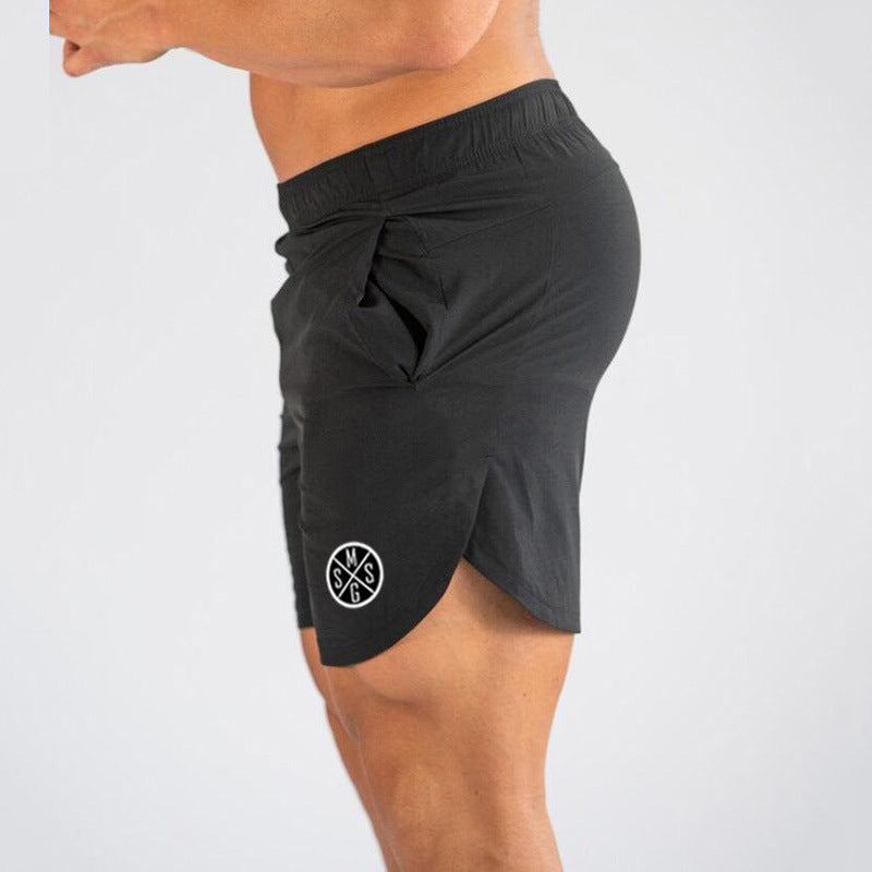 Muscle Wear Gym Shorts | Breathable Quick Dry Fabric | Men's Athletic Workout Shorts