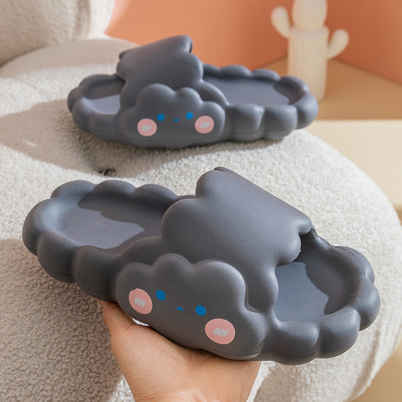 Bathroom Slippers | Lightweight Non Slip PVC Leisure Shoes With Quick Drying Soles