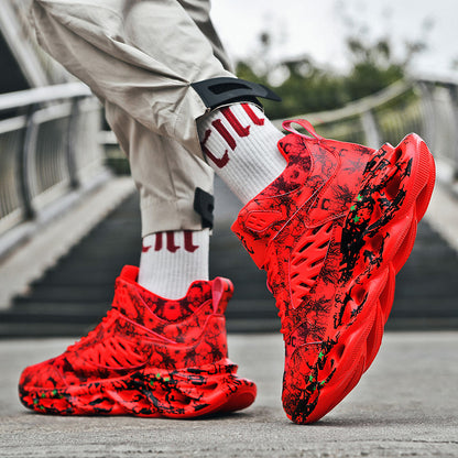 Camouflage Sports Shoes | Men's Casual Sneakers With Rubber Sole Grip