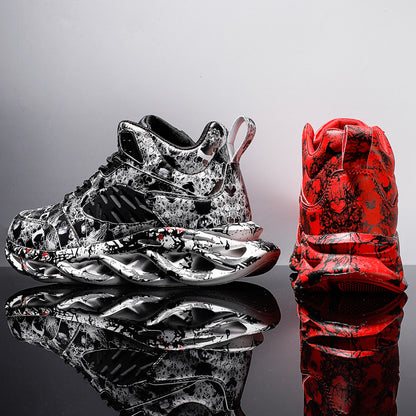 Camouflage Sports Shoes | Men's Casual Sneakers With Rubber Sole Grip