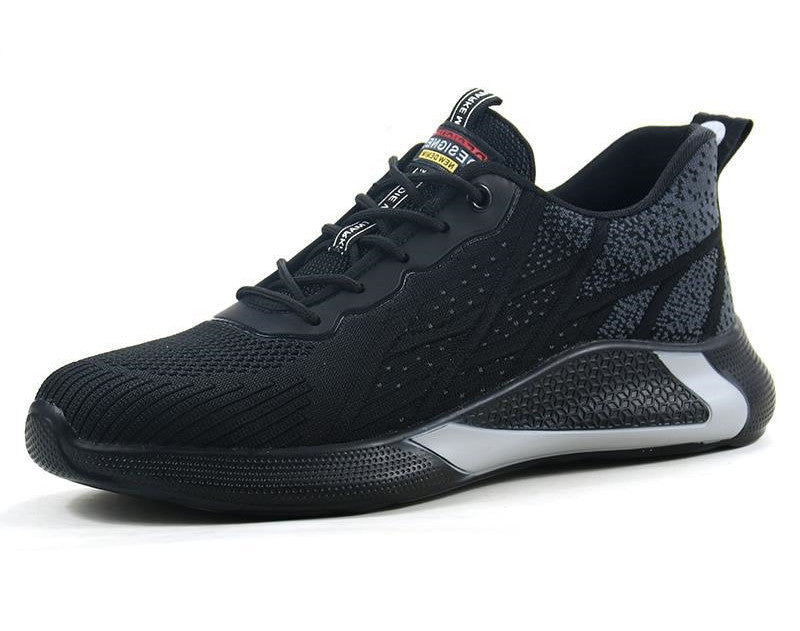 Men Work Safety Shoes | Lightweight Steel Toe Boots | Durable Protective Footwear