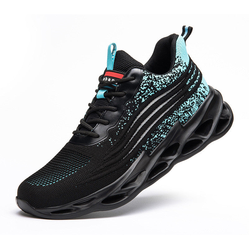 Men Work Safety Shoes | Lightweight Steel Toe Boots | Durable Protective Footwear