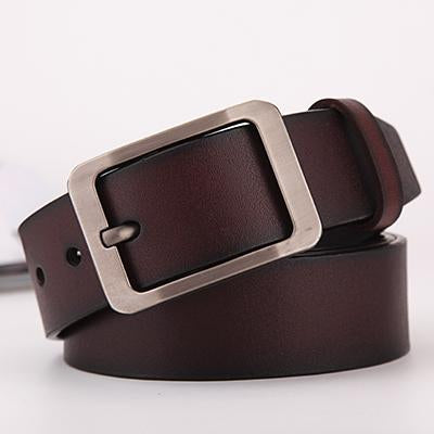 Genuine Leather Belts – Men’s Classic Luxury Belt With Durable Strap