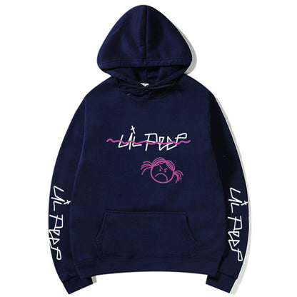 Lil Peep Hoodies - Graphic Hooded Sweatshirt | Loose Fit Pullover Fleece