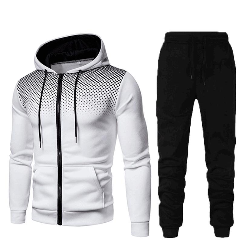 Men's Sports Suit – Warm Autumn Winter Wear | Breathable Cotton & Polyester Blend