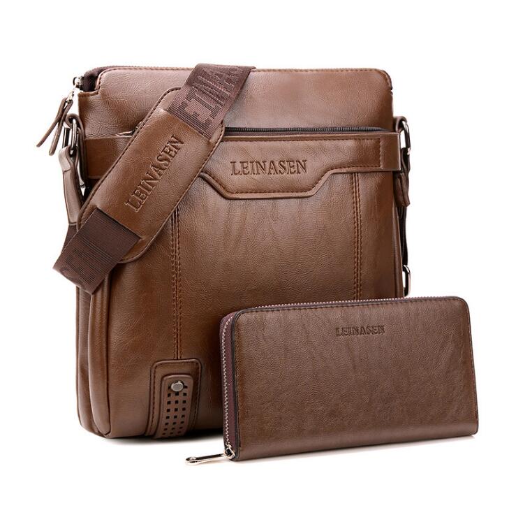 Men Messenger Bags | Soft Polyester Lining | Zipper Closure Shoulder Bag