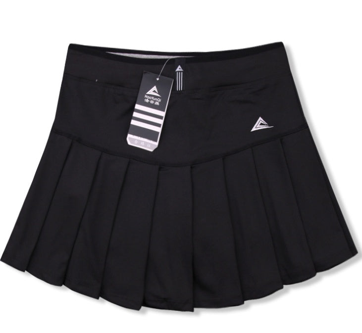 Girls Tennis Skirts With Safety Shorts | Quick Dry Women Badminton Skirt