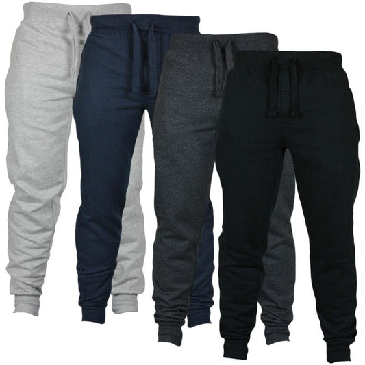 Men's Fleece Pants - Casual Joggers With Drawstring, Loose Fit Sweatpants