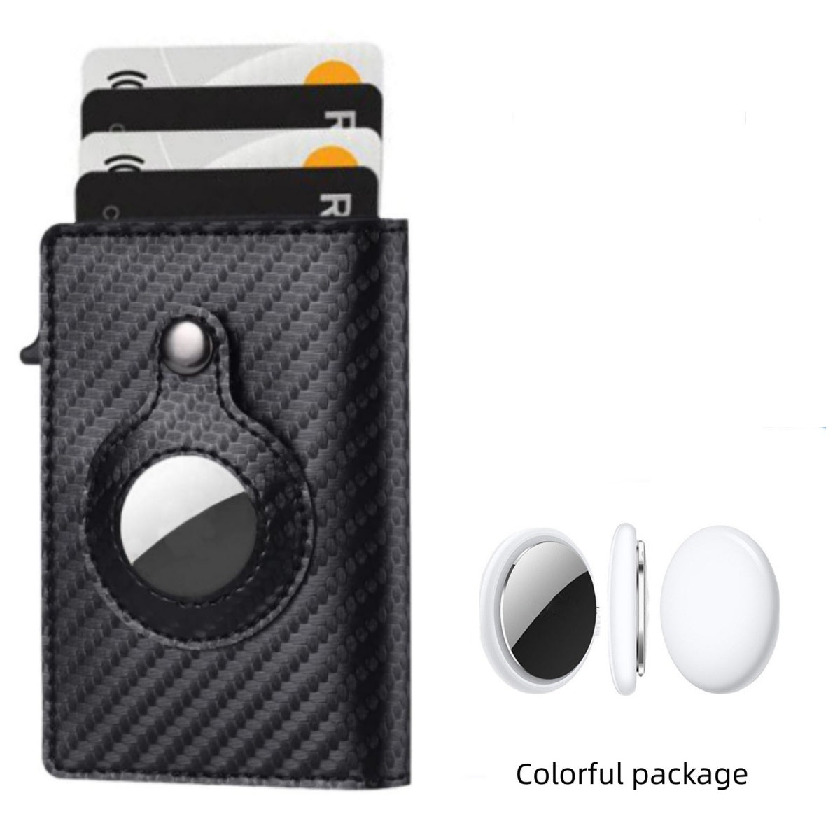 Leather Slim Wallet | RFID Card Holder & Anti Theft Bullet Card Bag for Men