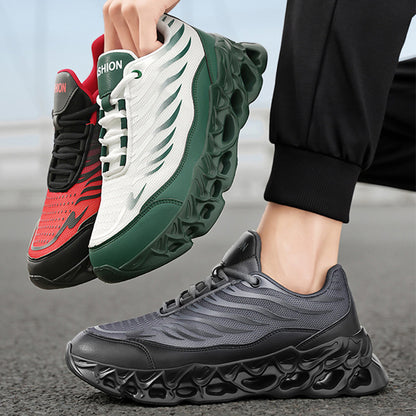 Men's Casual Sneakers | Thick Sole Shoes | Vulcanized Outdoor Running Footwear