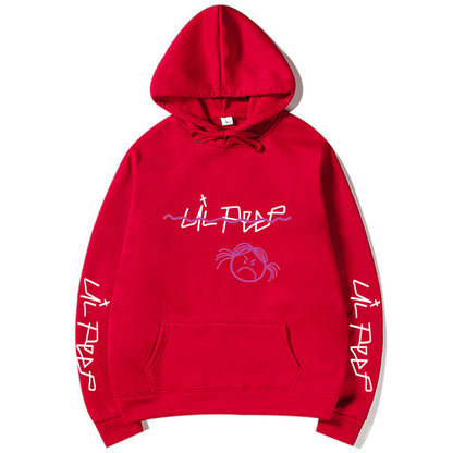 Lil Peep Hoodies - Graphic Hooded Sweatshirt | Loose Fit Pullover Fleece