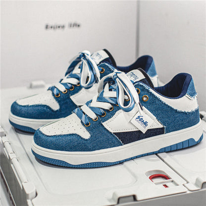 Men's Casual Board Shoes | Breathable Low Top Platform Sneakers