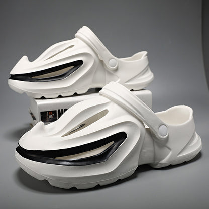 Men Beach Shoes – Lightweight Waterproof Beach Sandals Men Slip-Ons