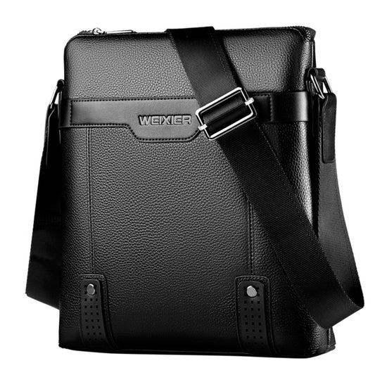 Men Messenger Bags | Stylish PU Leather Crossbody With Zipper Closure